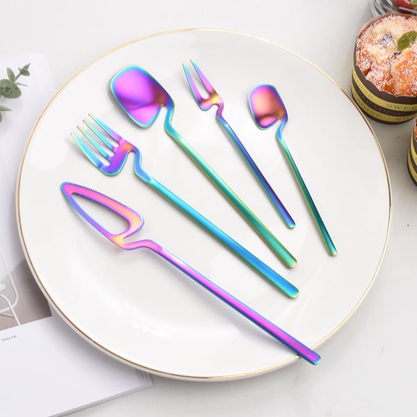Floroux | Set de Couverts Suspendus | Design Anti-Goutte
