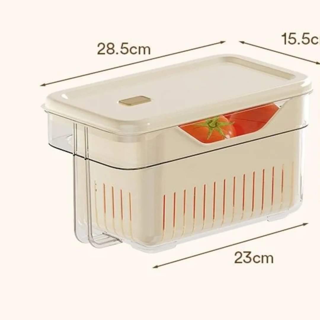 Floroux | Boîte de Rangement pour Réfrigérateur | Organisation Alimentaire