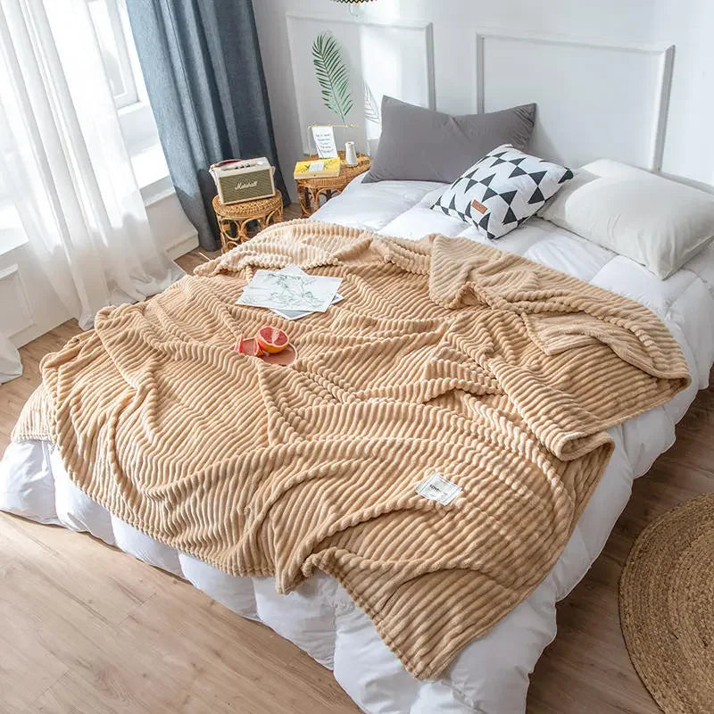 Floroux | Plaid Microfibre Moelleux | Confort et Douceur Cocooning