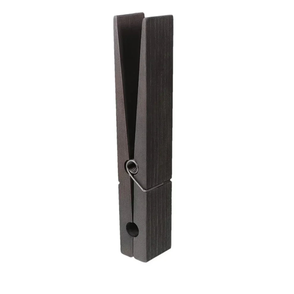 Floroux | Porte-Serviettes Pince en Bois | Fixation Adhésive