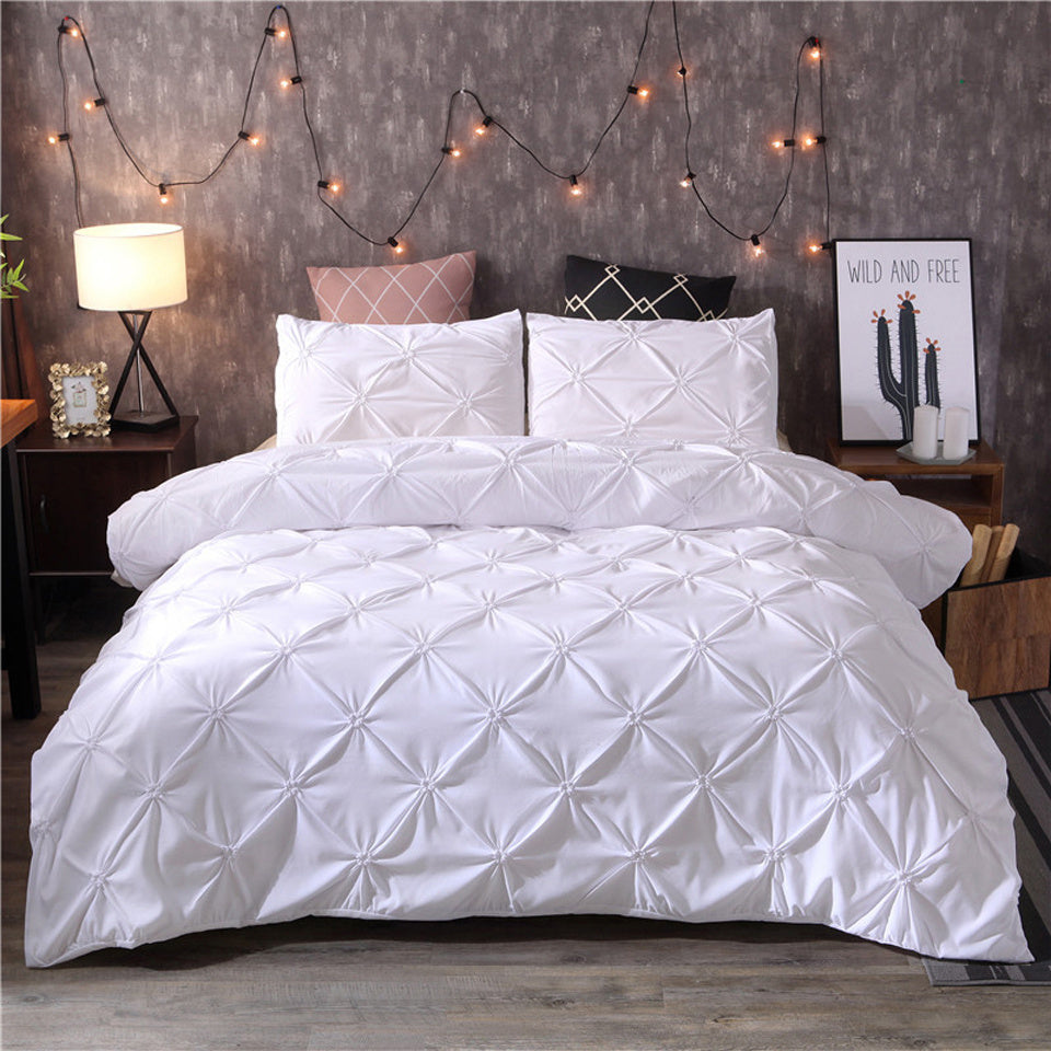 Floroux | Ensemble Housse de Couette Microfibre | Doux et Hypoallergénique