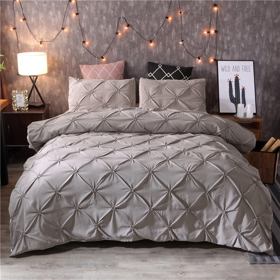 Floroux | Ensemble Housse de Couette Microfibre | Doux et Hypoallergénique