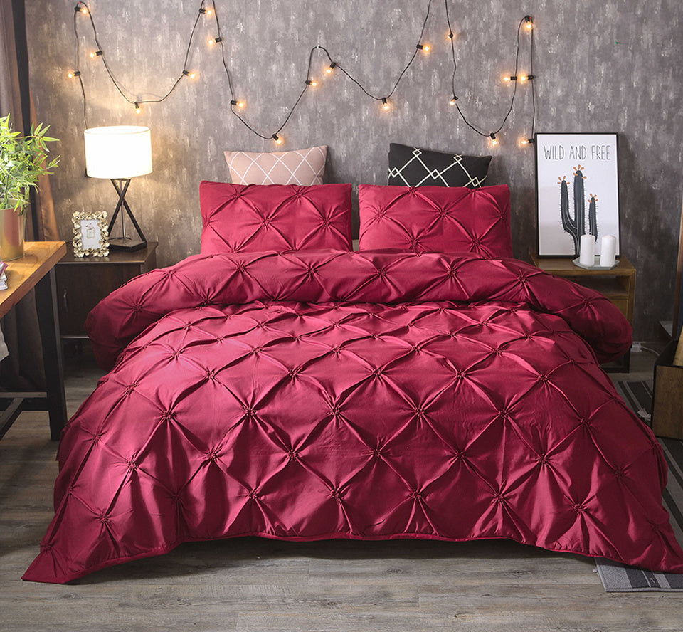 Floroux | Ensemble Housse de Couette Microfibre | Doux et Hypoallergénique