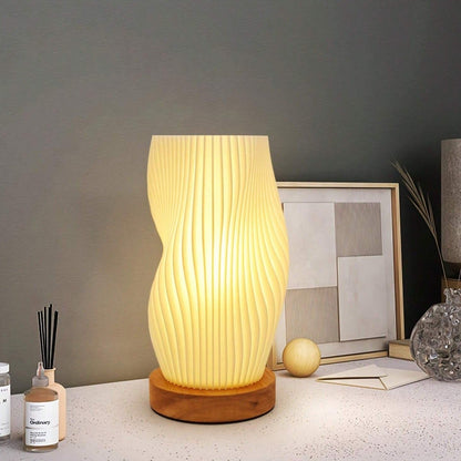 Floroux | Lampe de Table Vague | Design Dimmable Moderne