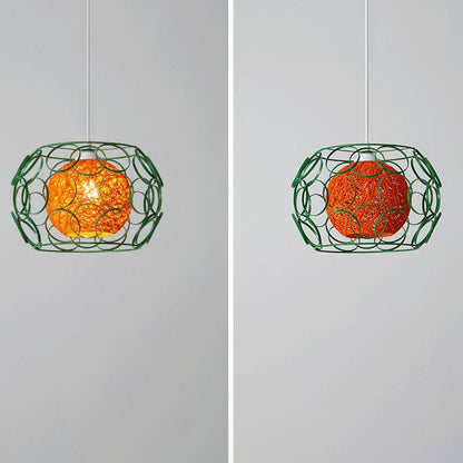 Floroux | Lampe Suspension Chanvre | Design Naturel et Moderne
