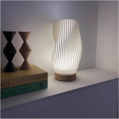 Floroux | Lampe de Table Vague | Design Dimmable Moderne