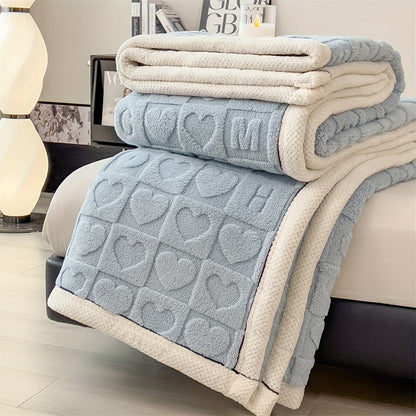 Floroux | Couverture en Fleece Réversible | Douce et Toutes Saisons