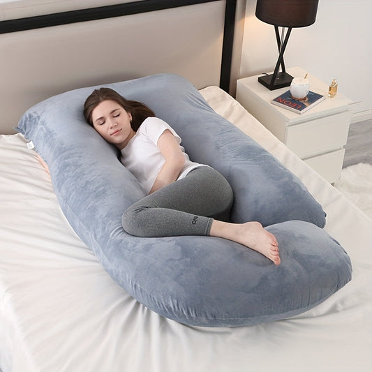 Floroux | Coussin Maternité Forme J | Soutien Ergonomique Total