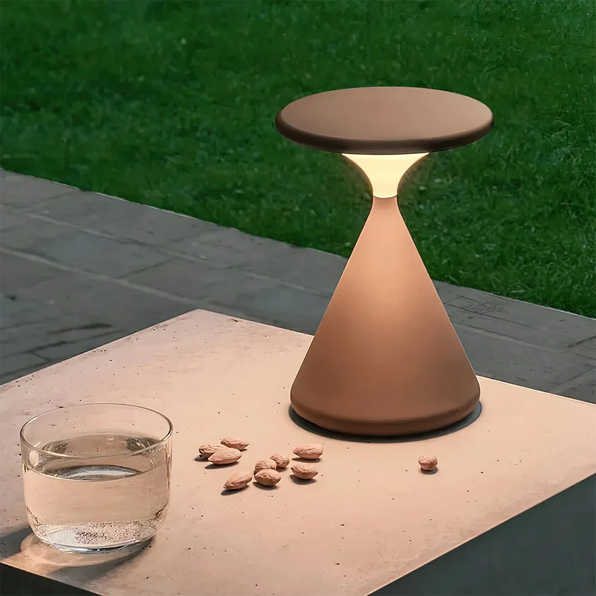 Floroux | Lampe LED Sablier | Intensité Variable Rechargeable