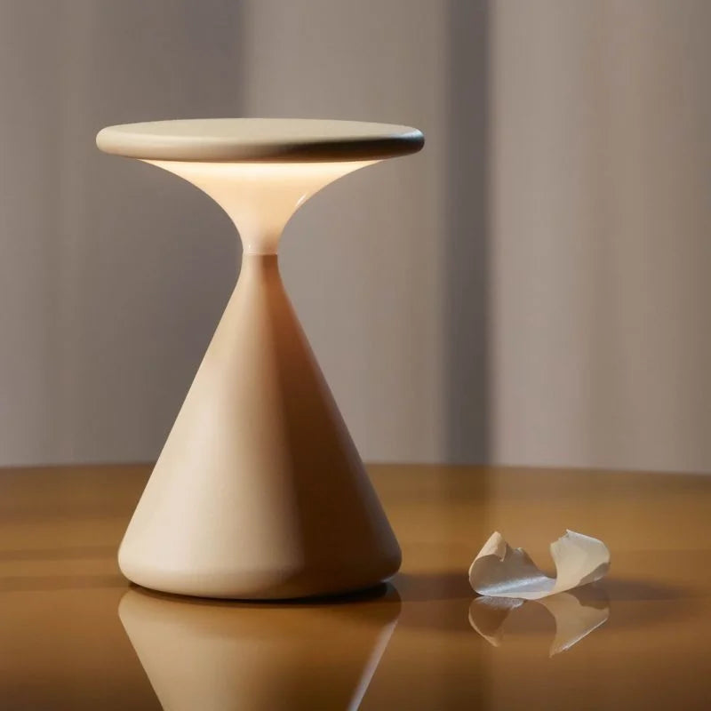 Floroux | Lampe LED Sablier | Intensité Variable Rechargeable