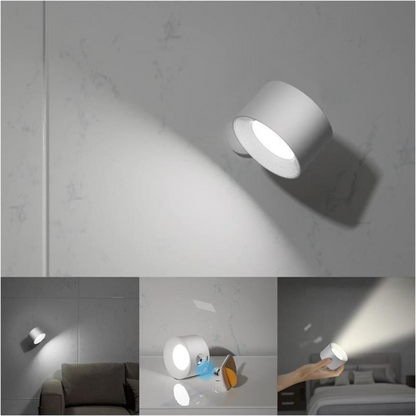 Floroux | Lampe Murale Sans Fil | Rotation 360° Rechargeable
