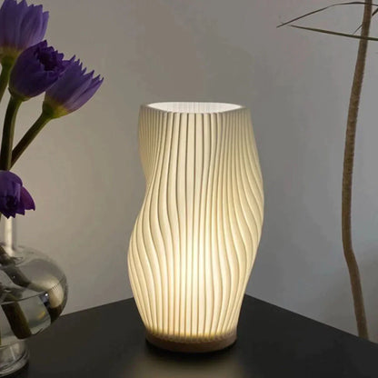 Floroux | Lampe de Table Vague | Design Dimmable Moderne