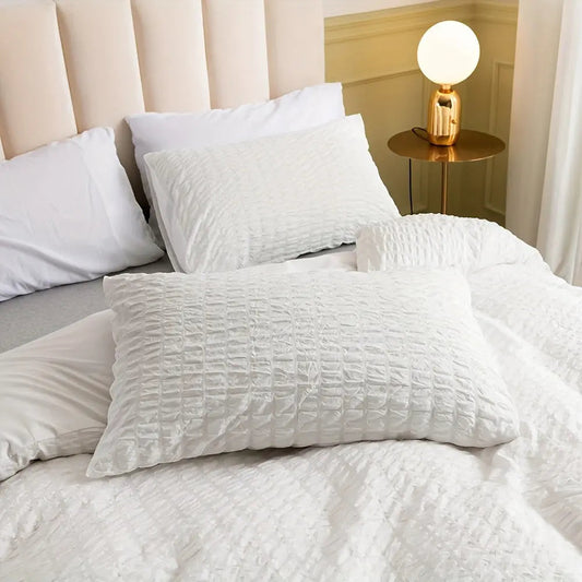 Floroux | Couette Froissée Polyester | Légère et Toutes Saisons