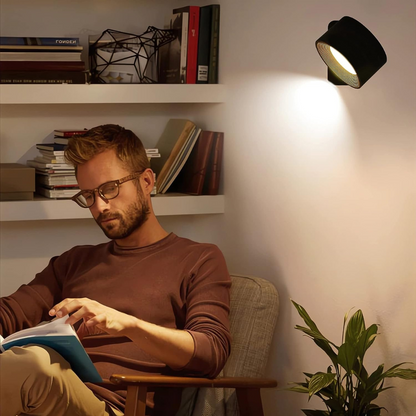 Floroux | Lampe Murale Sans Fil | Rotation 360° Rechargeable