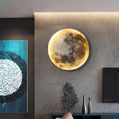 Floroux | Lampe Lune LED 3D | Veilleuse Décorative Sans Fil