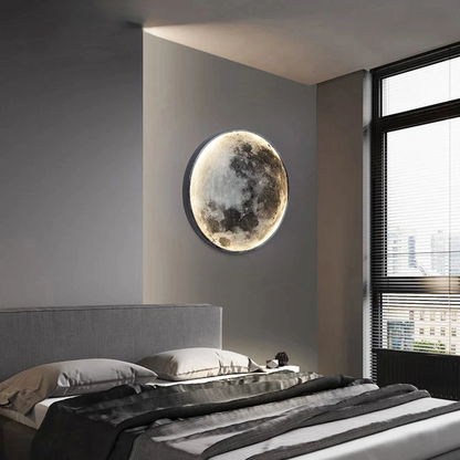 Floroux | Lampe Lune LED 3D | Veilleuse Décorative Sans Fil