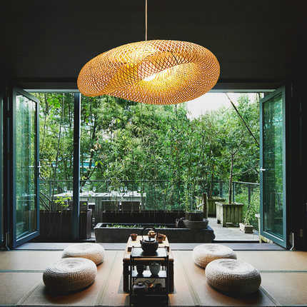 Floroux | Lampe Suspension Bambou | Design Naturel Artisanal
