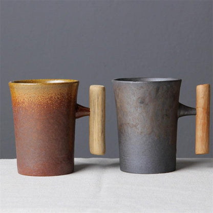 Floroux | Tasse en Céramique avec Anse | Style Classique