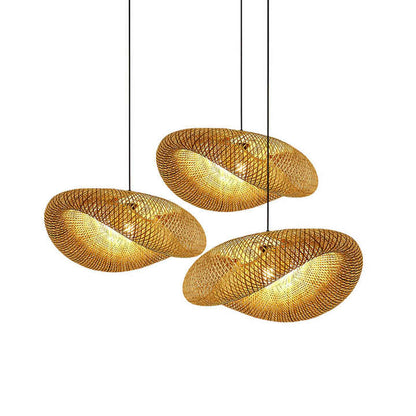 Floroux | Lampe Suspension Bambou | Design Naturel Artisanal