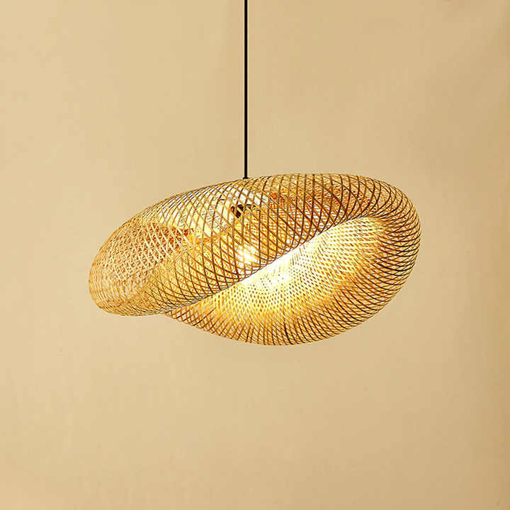 Floroux | Lampe Suspension Bambou | Design Naturel Artisanal