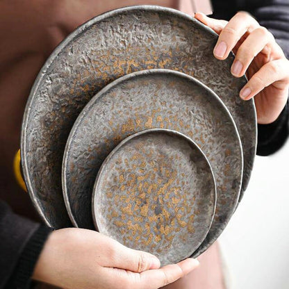 Floroux | Ensemble d’Assiettes Industriel | Design Moderne