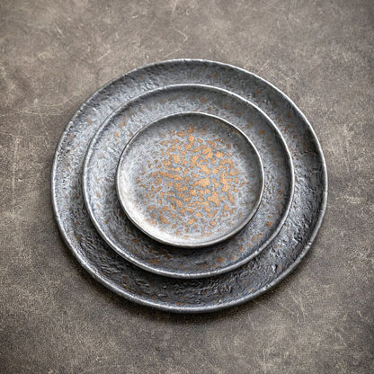 Floroux | Ensemble d’Assiettes Industriel | Design Moderne