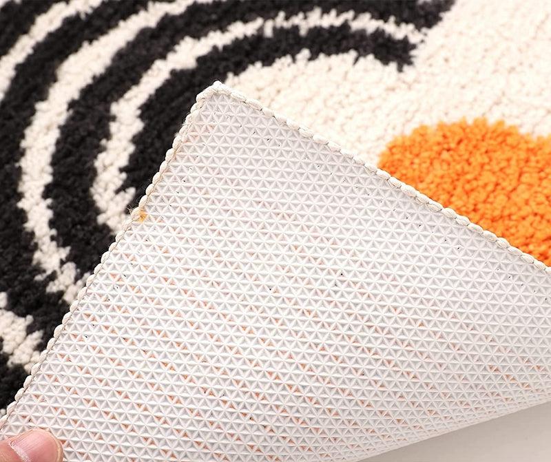 Floroux | Tapis de Bain Antidérapant | Microfibre Ultra Douce
