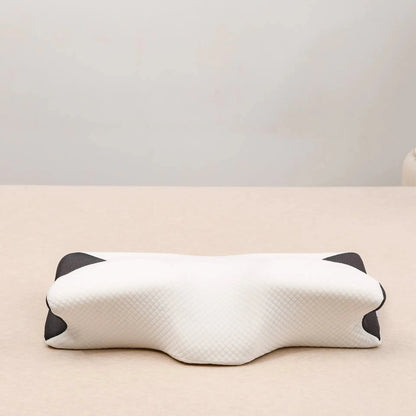 Floroux | Oreiller Orthopédique Mousse Mémoire | Forme Papillon Ergonomique