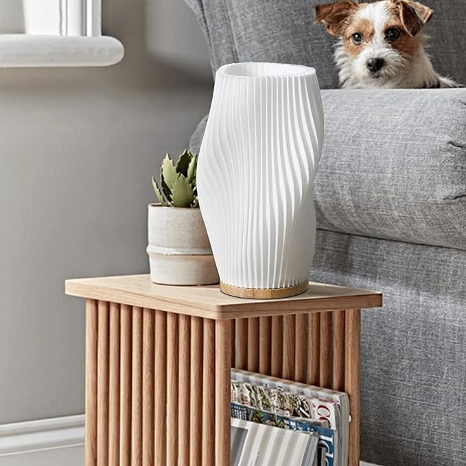 Floroux | Lampe de Table Vague | Design Dimmable Moderne