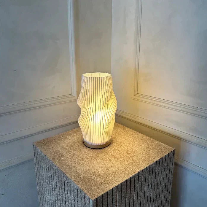Floroux | Lampe de Table Vague | Design Dimmable Moderne