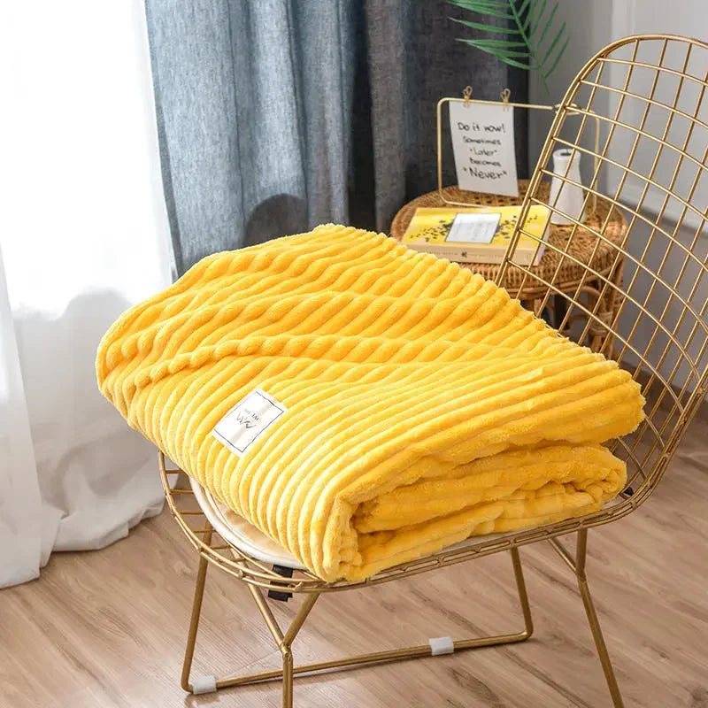 Floroux | Plaid Microfibre Moelleux | Confort et Douceur Cocooning