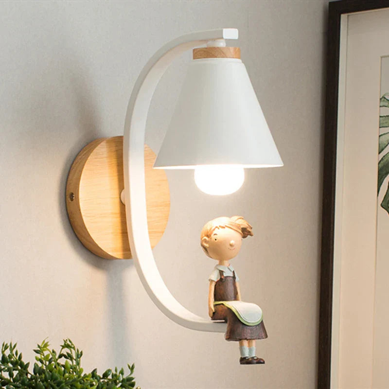 Floroux | Lampe Murale en Bois | Design Moderne et Élégant