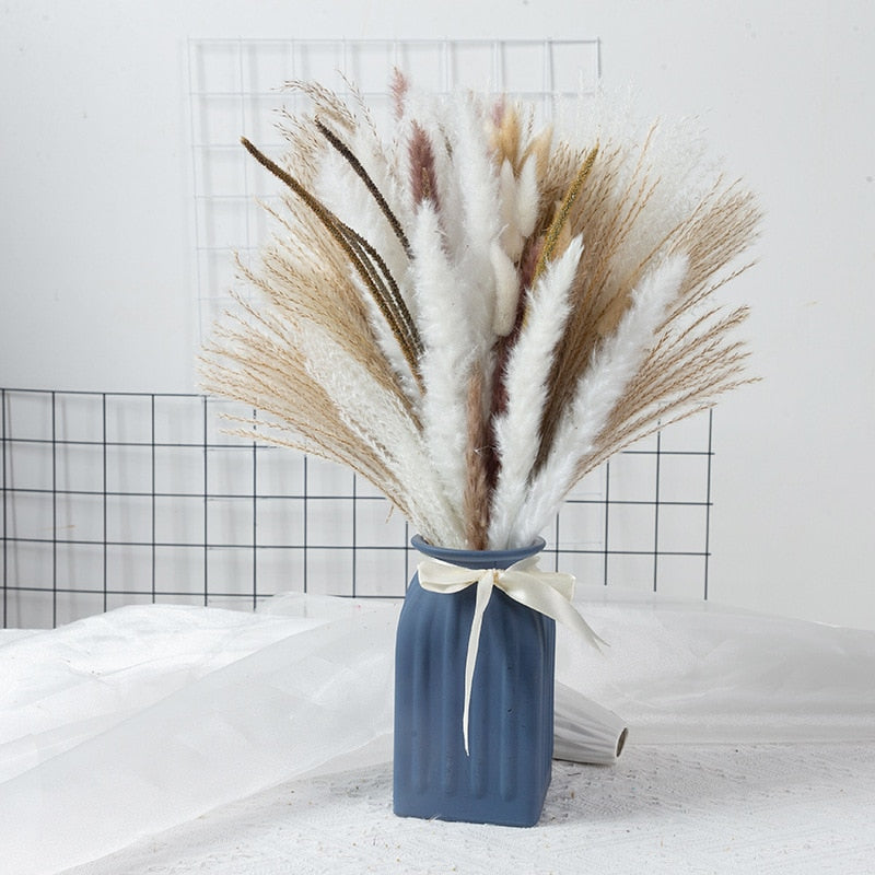 Floroux | Bouquet de Pampas Séchées | Style Bohème Naturel