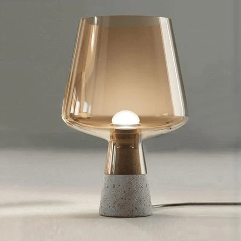 Floroux | Lampe de Table en Béton | Style Industriel Moderne