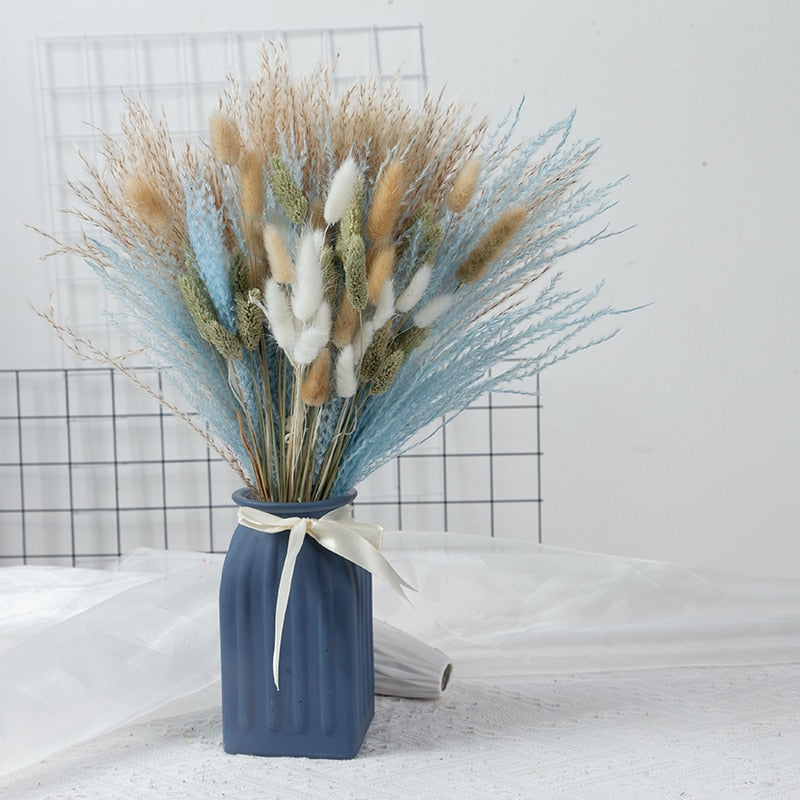Floroux | Bouquet de Pampas Séchées | Style Bohème Naturel