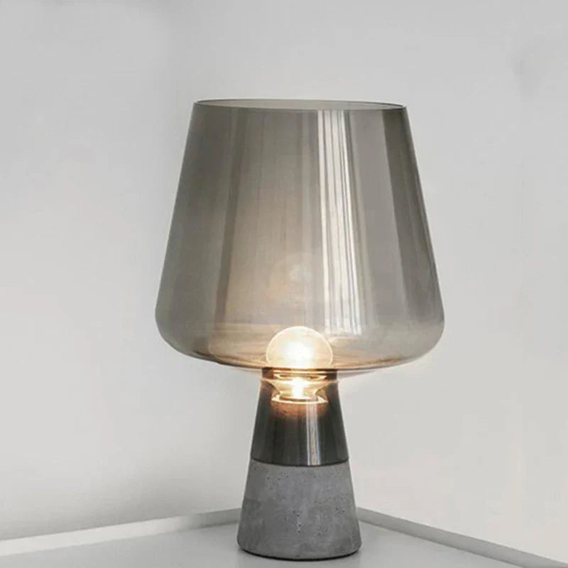 Floroux | Lampe de Table en Béton | Style Industriel Moderne