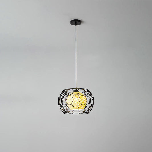 Floroux | Lampe Suspension Chanvre | Design Naturel et Moderne