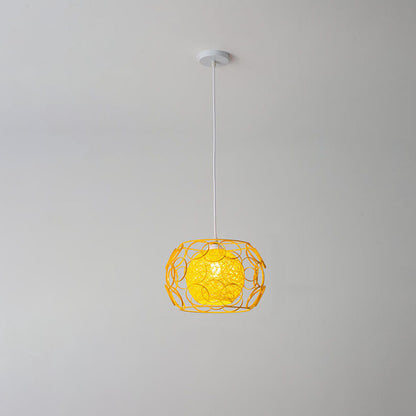 Floroux | Lampe Suspension Chanvre | Design Naturel et Moderne