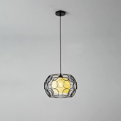Floroux | Lampe Suspension Chanvre | Design Naturel et Moderne