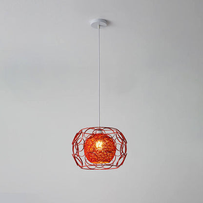 Floroux | Lampe Suspension Chanvre | Design Naturel et Moderne