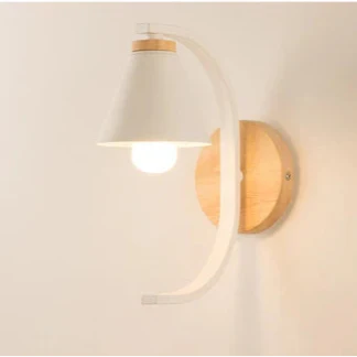 Floroux | Lampe Murale en Bois | Design Moderne et Élégant