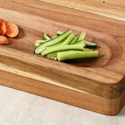 Floroux | Planche à Découper en Bois d’Acacia | Double Face