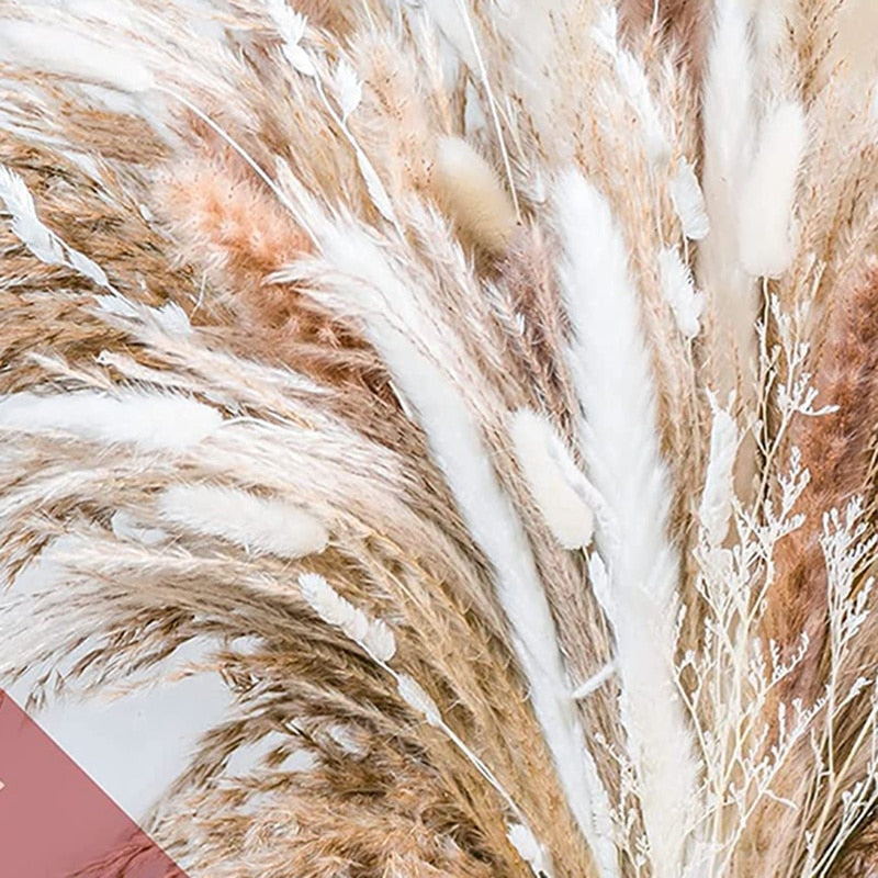 Floroux | Bouquet de Pampas Séchées | Style Bohème Naturel
