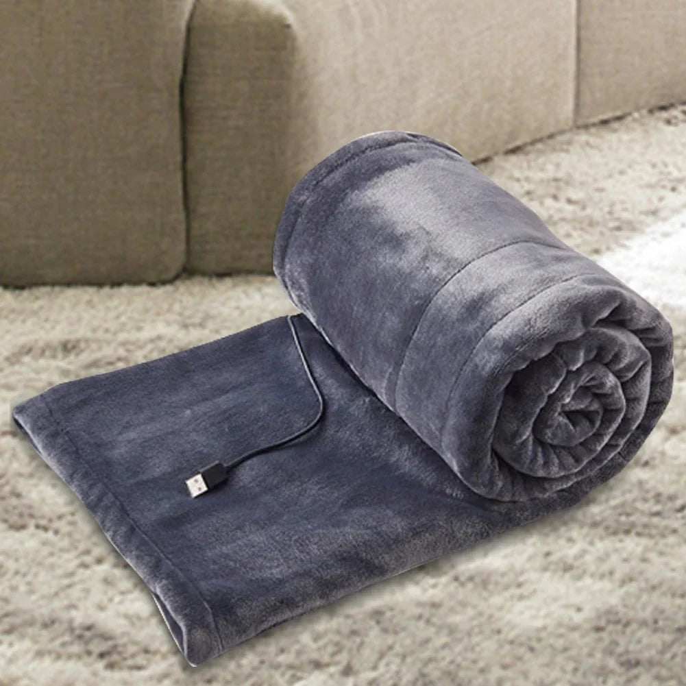 Floroux | Couverture Chauffante USB | 3 Niveaux de Chaleur