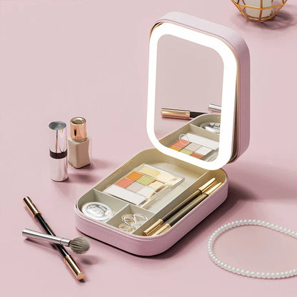Floroux | Miroir de Maquillage LED | Éclairage Réglable