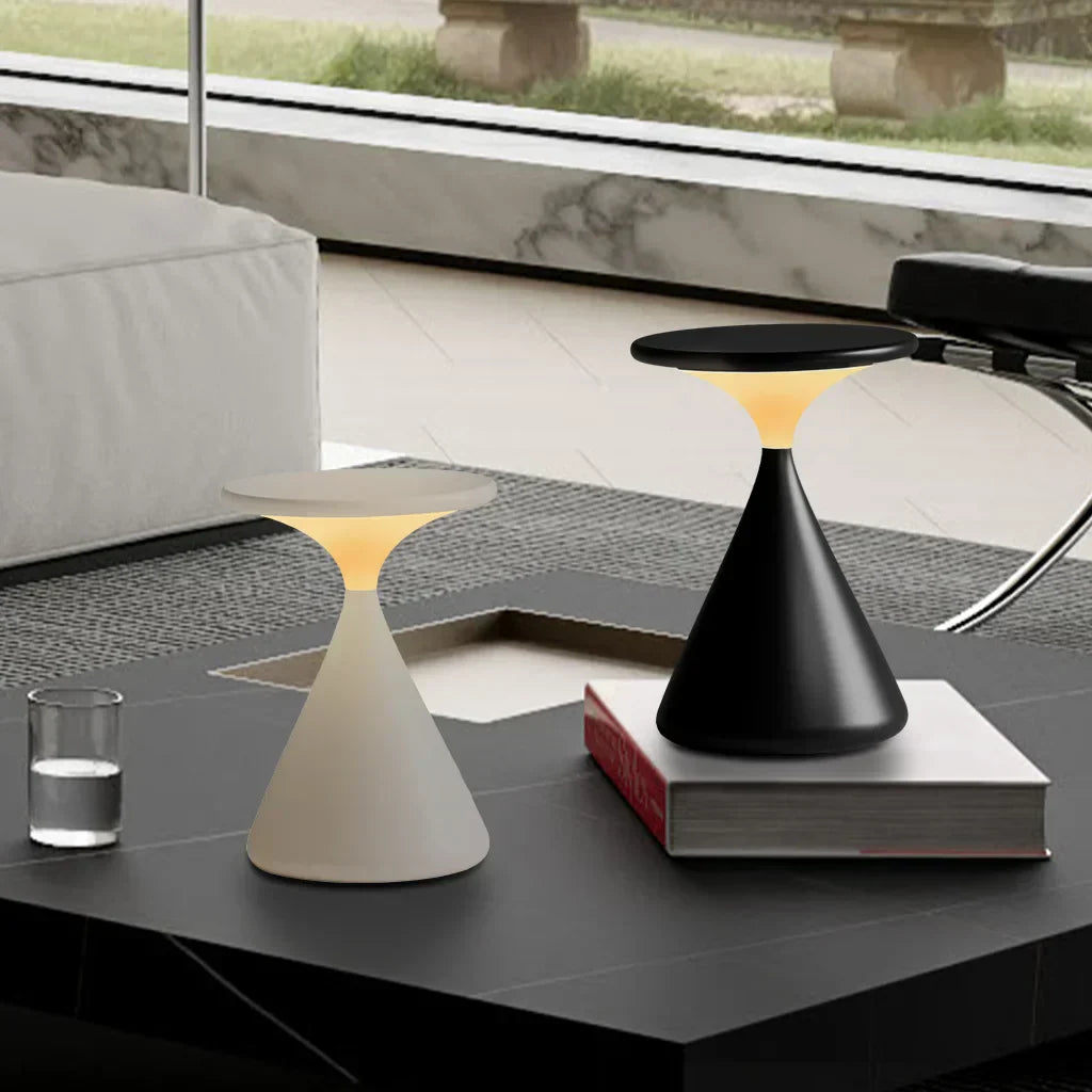 Floroux | Lampe LED Sablier | Intensité Variable Rechargeable