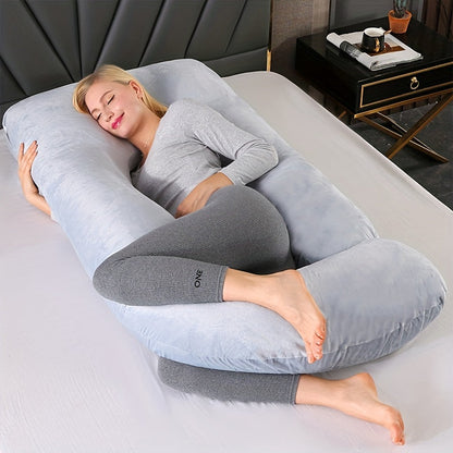 Floroux | Coussin Maternité Forme J | Soutien Ergonomique Total