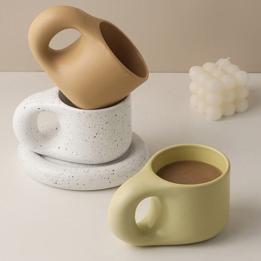 Floroux | Mug en Céramique Épais | Design Minimaliste