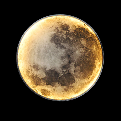 Floroux | Lampe Lune LED 3D | Veilleuse Décorative Sans Fil