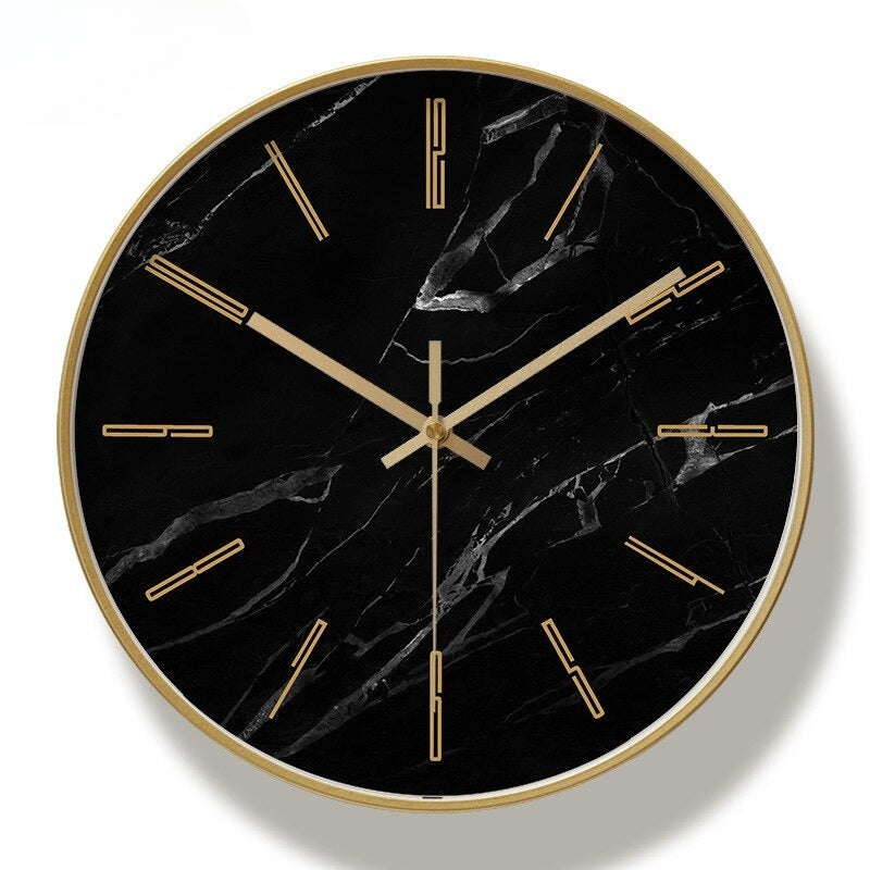 Floroux | Horloge Murale en Marbre | Design Luxe